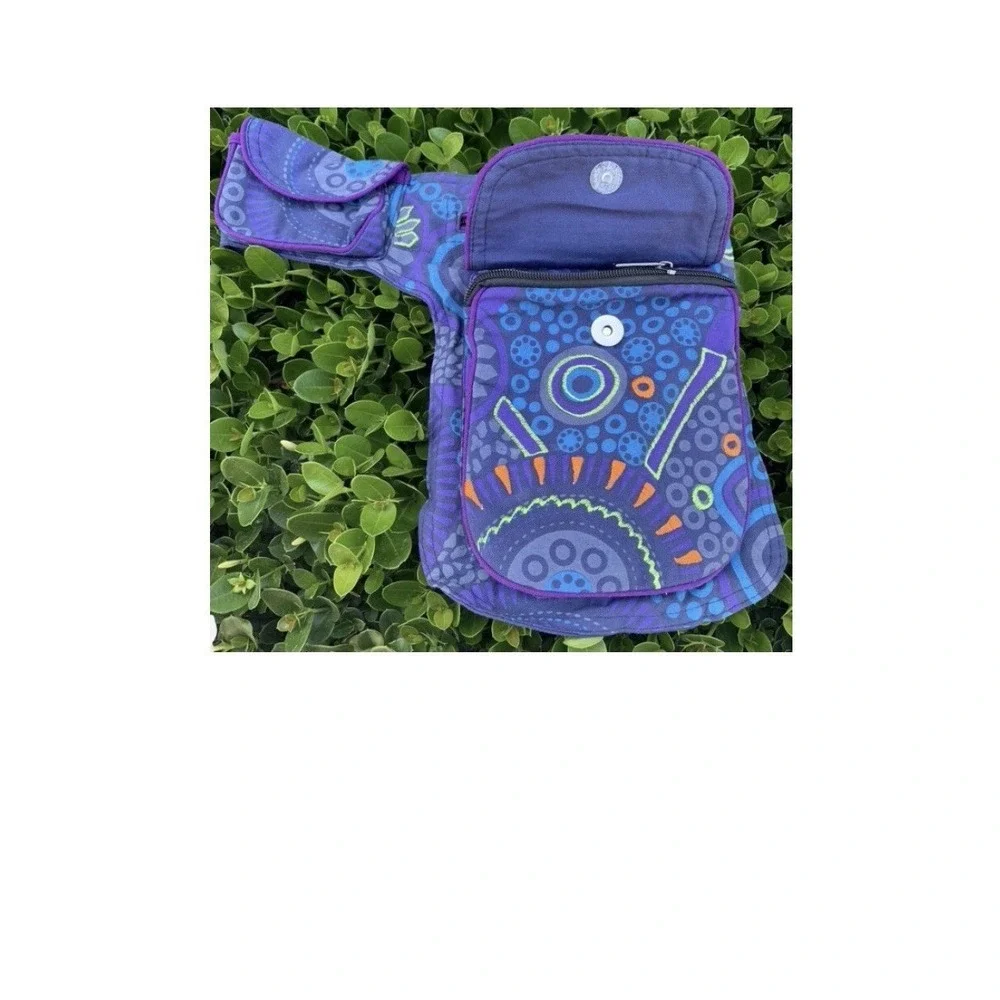 Hippie Money Bag Fanny Handmade Artisan Design